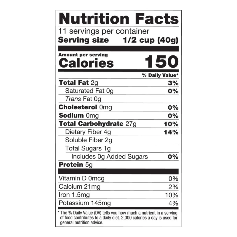 Organic & Gluten-Free Quick Oats, 1Lb - Image 2