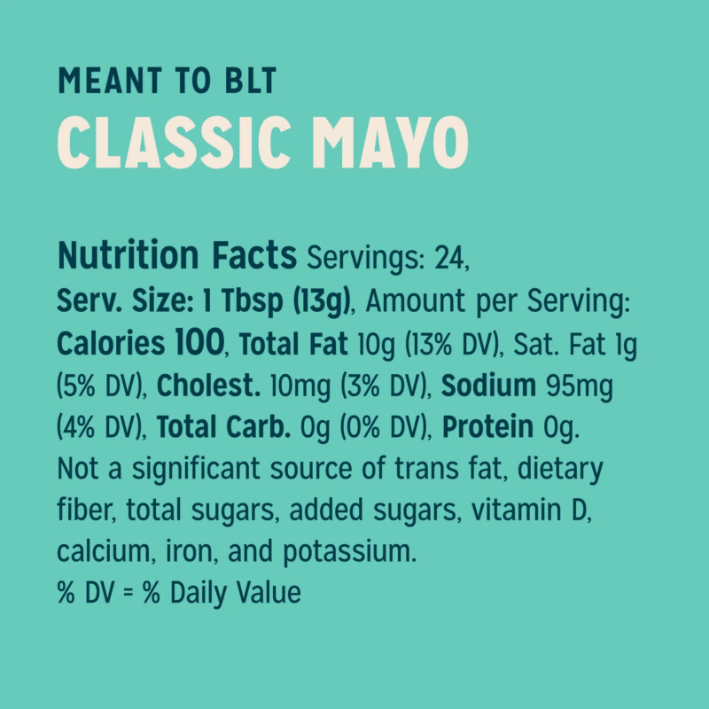 Gluten Free Classic Mayonnaise, Football Game Condiments, 12 Fl Oz Bottle - Image 2