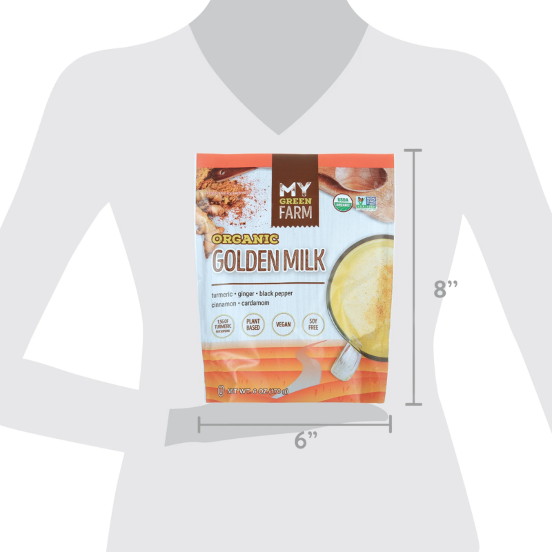 Organic Golden Milk Powder, 6 Oz - Image 6