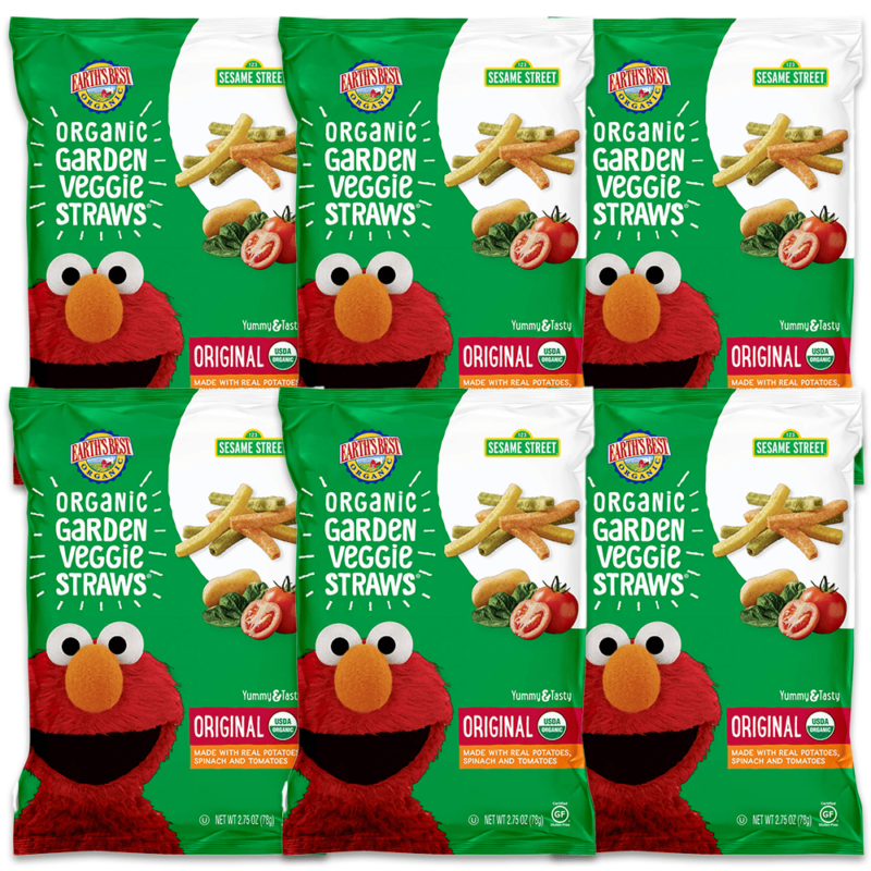 Organic Baby Toddler Snack Original Garden Veggie Straws, 2.75 Oz Bag - Image 10