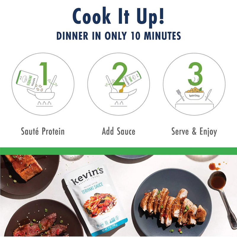 Kevin's Paleo-Keto Teriyaki Sauce, 7 Oz - Image 3