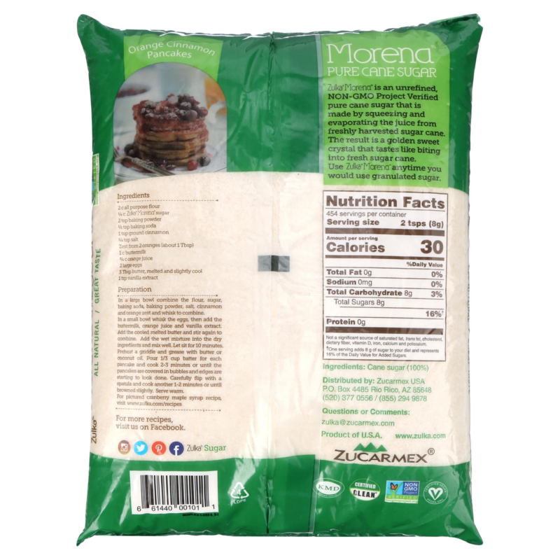 Pure Cane Sugar, 8 Lb, Vegan Plant Based and Non GMO - Image 4