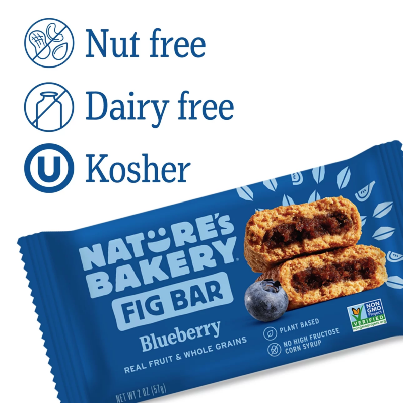 , Blueberry Fig Bars, 10 Twin Packs, 2 Oz Each - Image 6