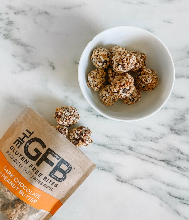 Gluten Free Bites, Dark Chocolate Peanut Butter, General Wellness, 4 Ounce Pouch - Image 9