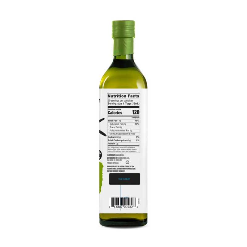 100% Pure Avocado Oil, 25.4 Floz Glass Bottle, Non-Gmo - Image 5