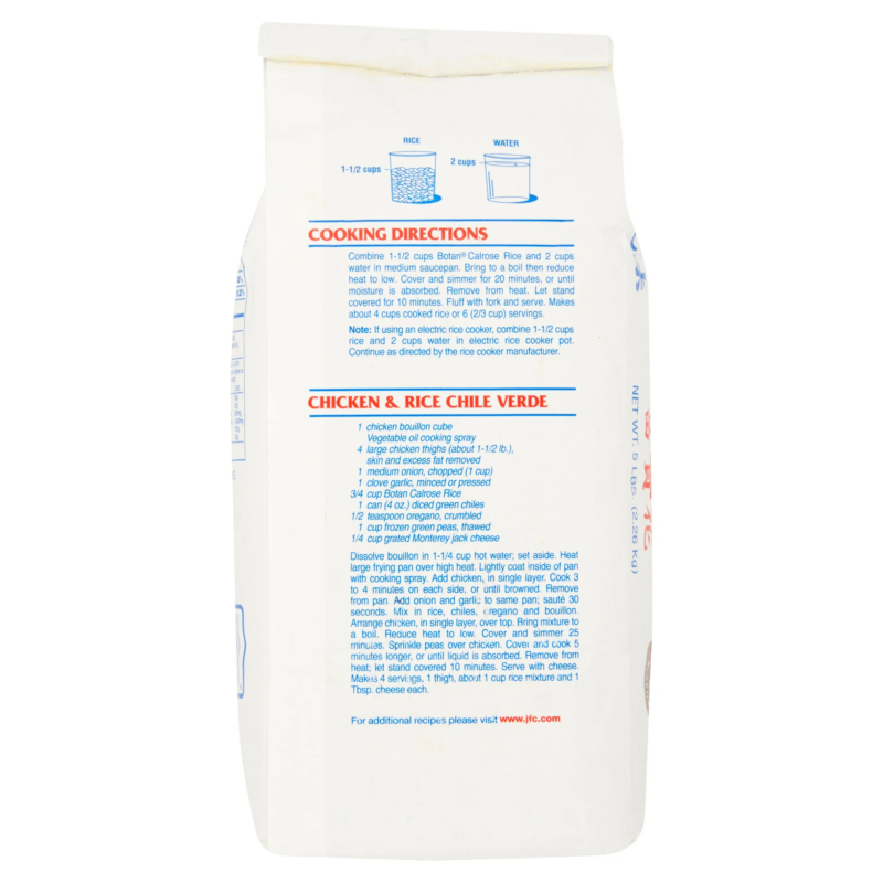 Rice - Rice - Calrose, 5 Lb. - Image 2