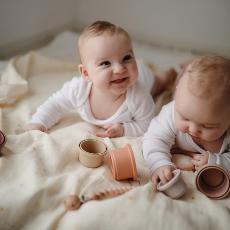 Muslin Baby Swaddle Blanket | 100% Organic Cotton (Sun) - Image 5