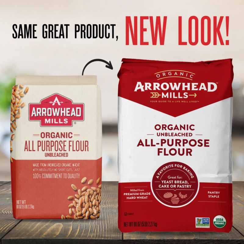 Unbleached Organic All Purpose Flour, 5 Lb Bag - Image 3
