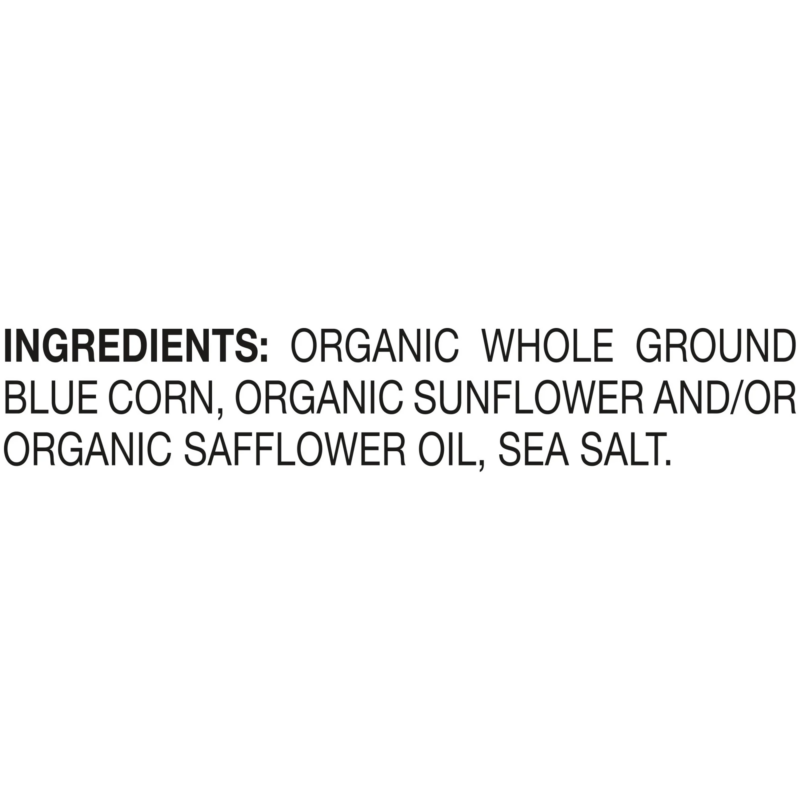 Snacks, Thin and Crispy Organic Tortilla Chips, Blue Corn, 10.1-Oz. Bag - Image 7