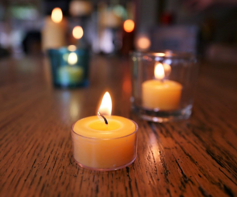 100% Pure Beeswax Tealight Candles | Natural Beeswax Candles, Yellow Tea Lights Candles | Long Burn (4-5 Hours) | Soy, Paraffin, & Fragrance Free, Bulk 24-Pack | Handmade in Colorado - Image 2