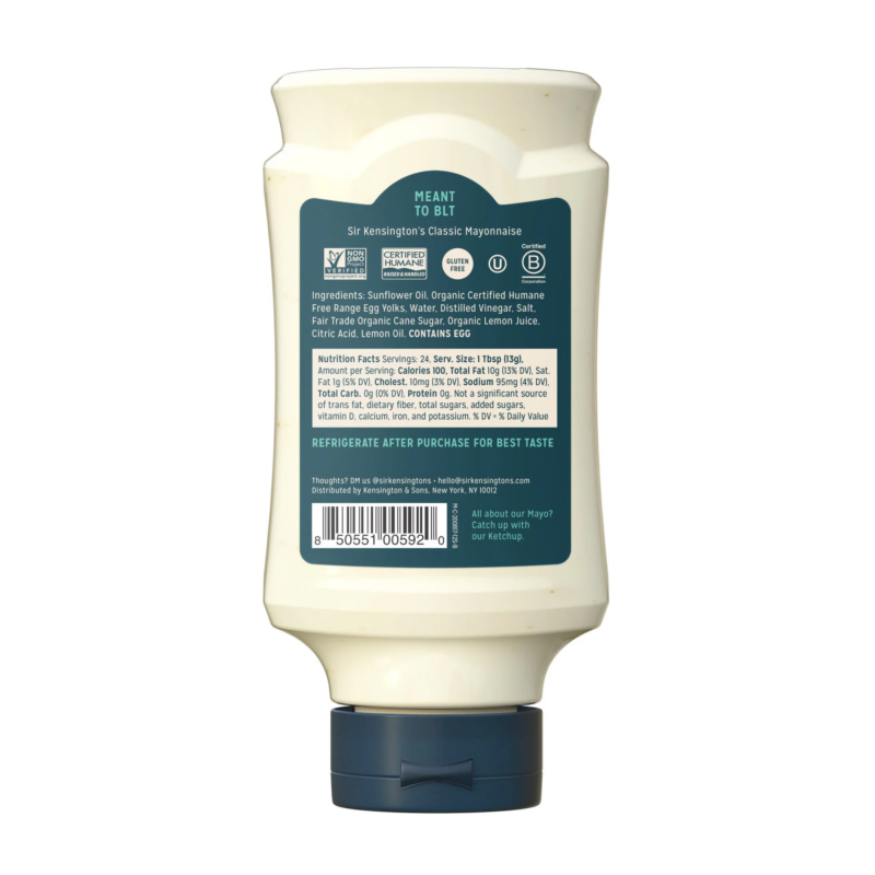 Gluten Free Classic Mayonnaise, Football Game Condiments, 12 Fl Oz Bottle - Image 4