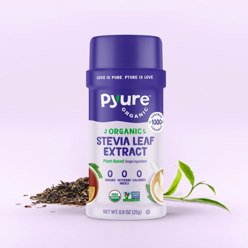 Organic Stevia Extract, Single Ingredient Powdered Sweetener, Sugar Substitute, 1,000 Servings per Container, 0.9 Ounce - Image 4