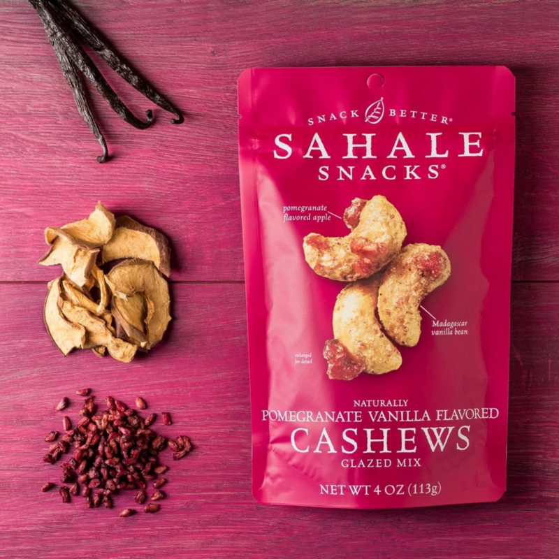 Naturally Pomegranate Vanilla Flavored Cashews Glazed Mix, Gluten-Free Snack, 4-Ounce Pouch - Image 6