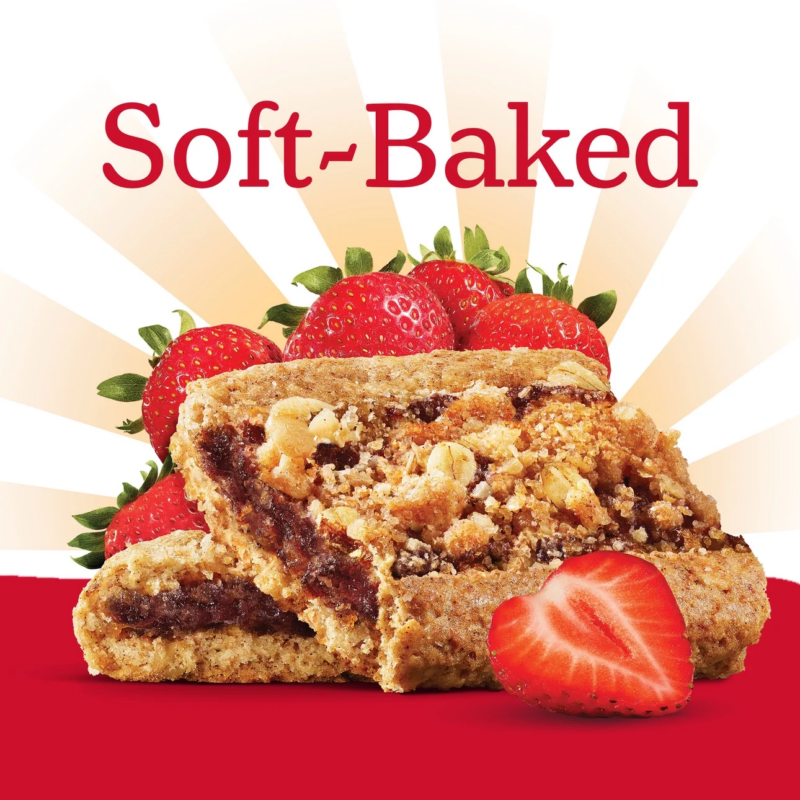 , Oatmeal Crumble, Strawberry Breakfast Snack Bars, 1.41 Oz, 10 Count - Image 11