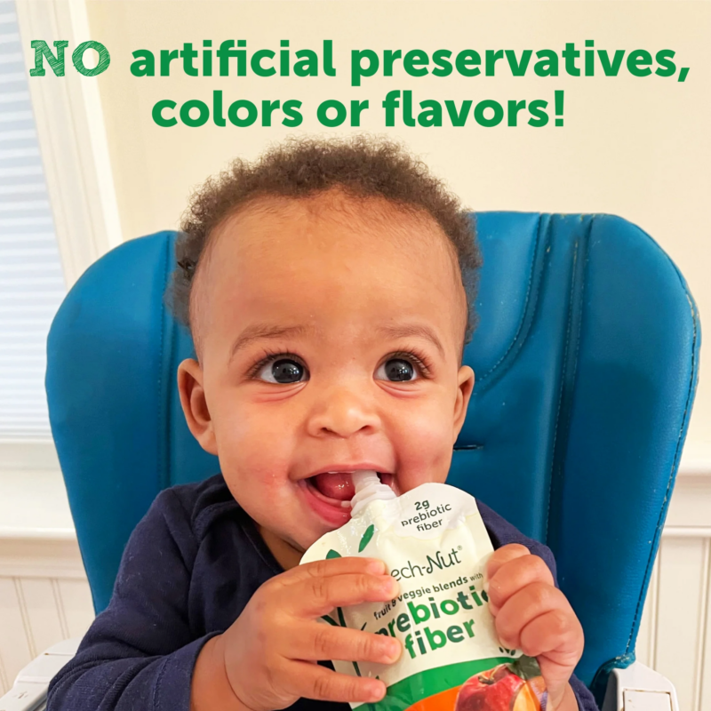 Veggies Stage 2 Baby Food Variety Pack, 3.5 Oz Pouch (9 Pack) - Image 3