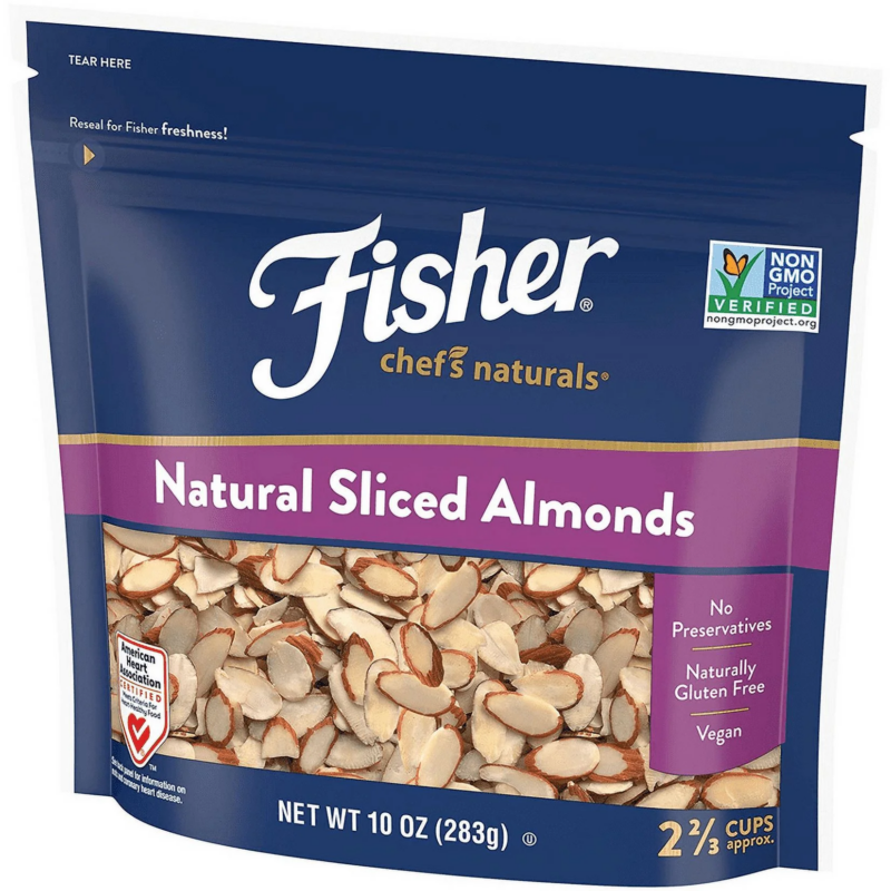 Fisher Chef'S Naturals Gluten Free, No Preservatives, Non-Gmo Sliced Almonds, 10 Oz Bag - Image 15