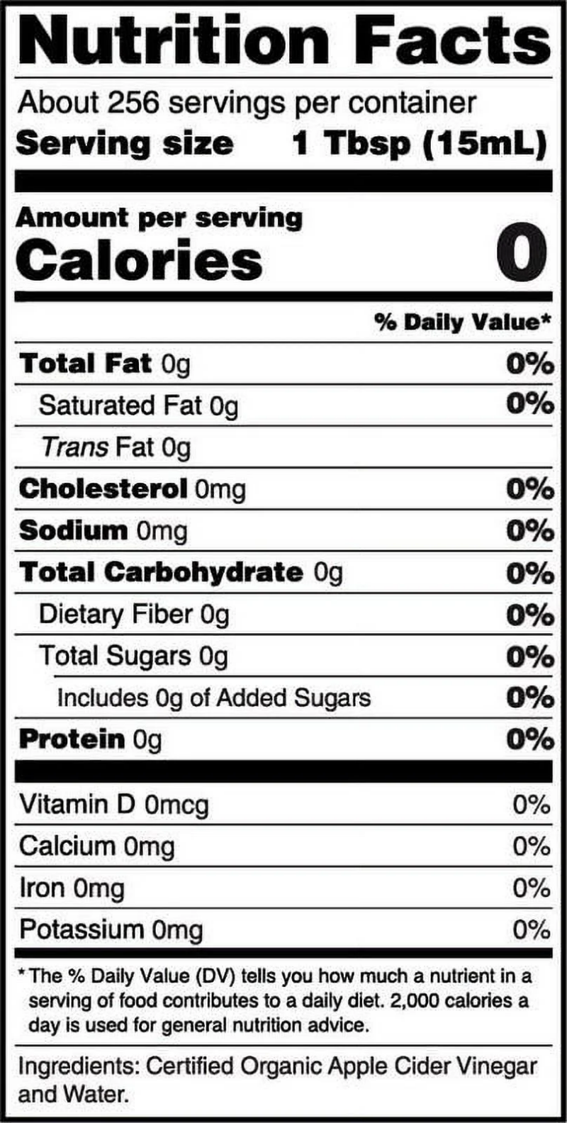Whitehouse Organic, Raw Unfiltered, Apple Cider Vinegar with Mother, 128 Fl. Oz (1 Gal) - Image 5