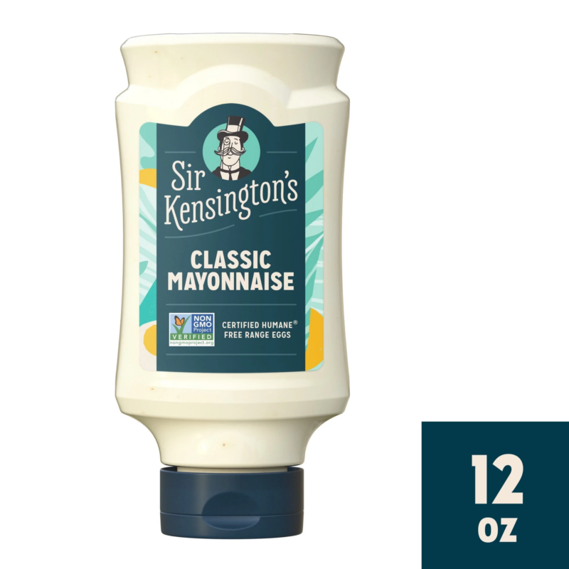 Gluten Free Classic Mayonnaise, Football Game Condiments, 12 Fl Oz Bottle