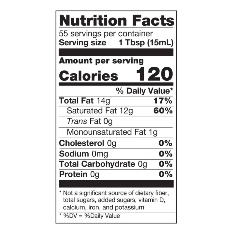 Virgin Organic Coconut Oil, 28.0 Fl Oz - Image 3