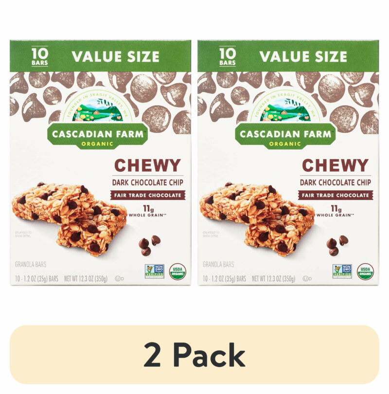 Organic Chocolate Chip Chewy Granola Bars 10 Bars - Image 14