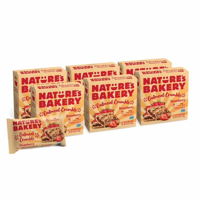 , Oatmeal Crumble, Strawberry Breakfast Snack Bars, 1.41 Oz, 10 Count - Image 13
