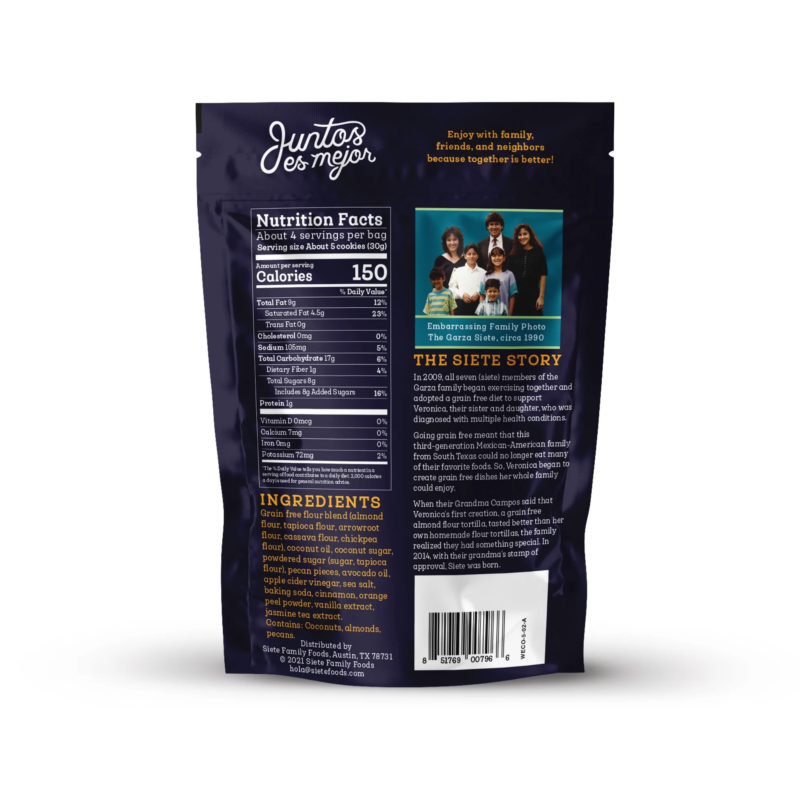 Family Foods Grain Free Mexican Wedding Cookies, 4.5 Oz - Image 2