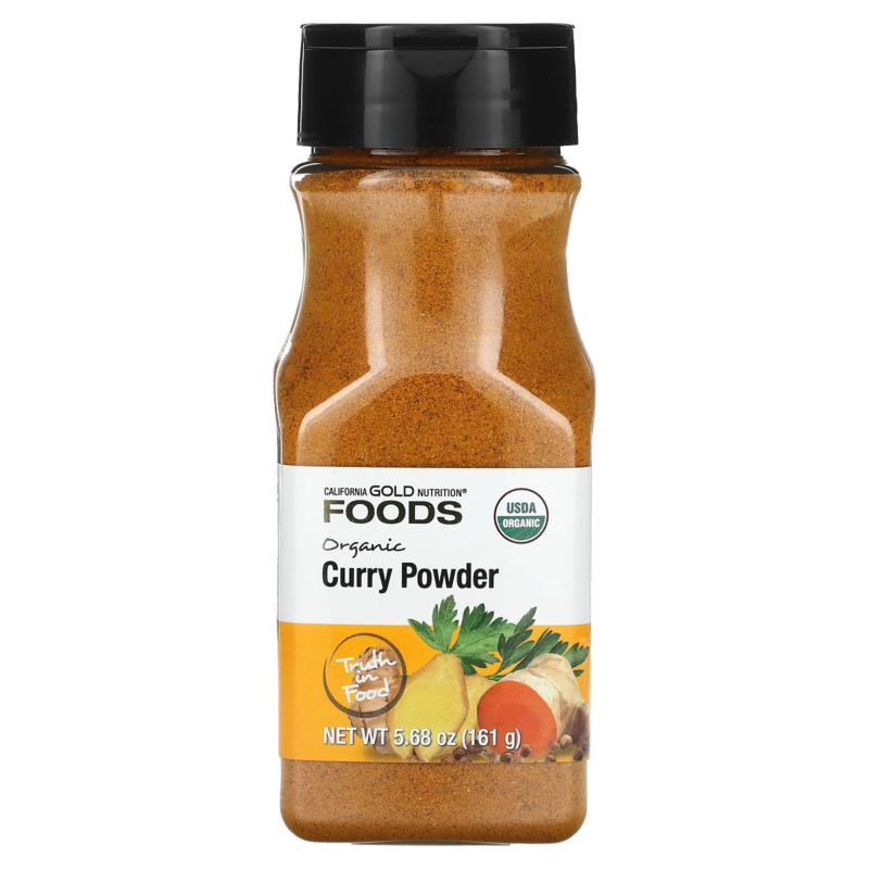 Foods, Organic Curry Powder, 5.68 Oz (161 G)