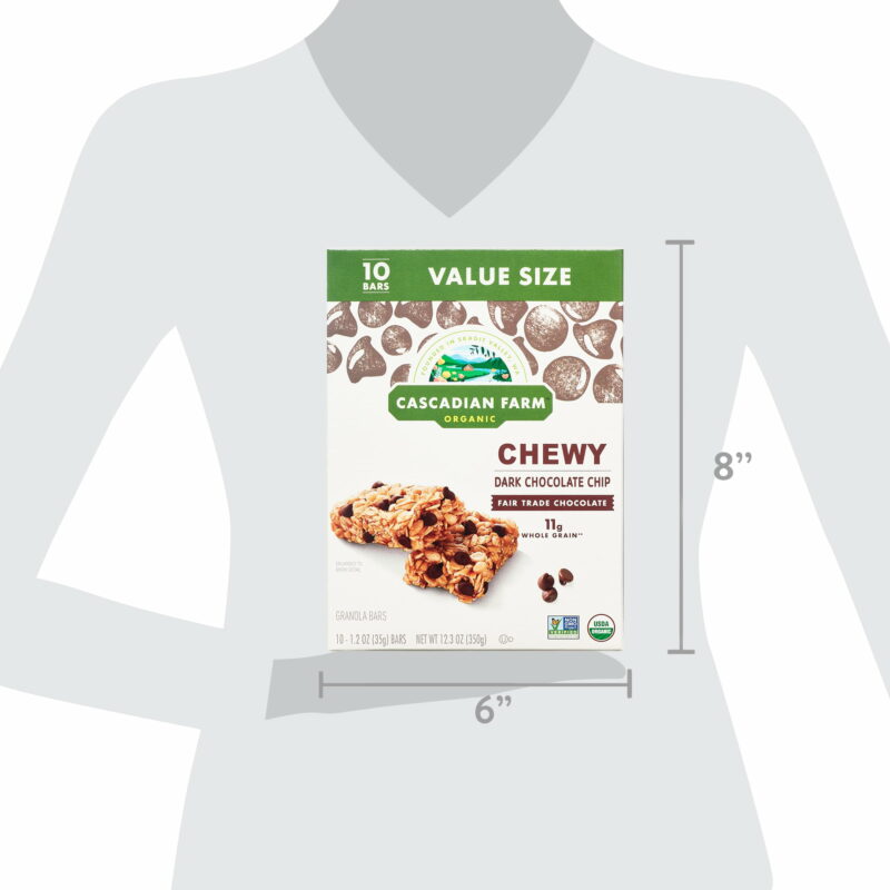 Organic Chocolate Chip Chewy Granola Bars 10 Bars - Image 13