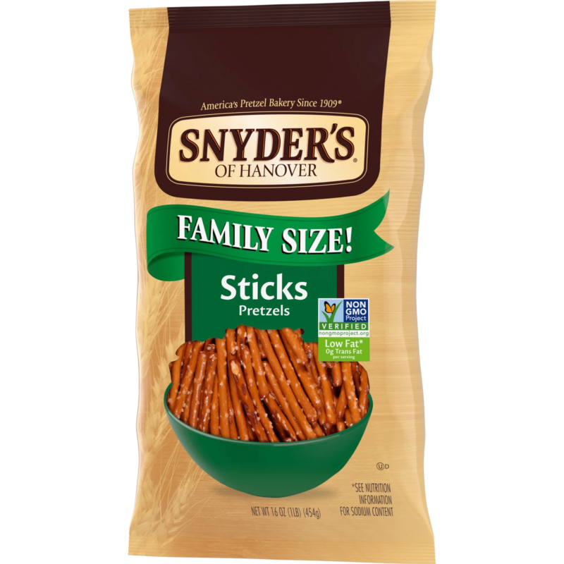 Pretzel Sticks, Family Size 16 Oz - Image 9