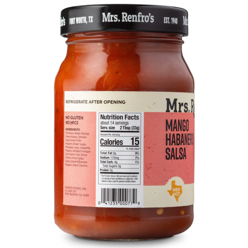Mango Habanero Salsa, 16 Oz - Image 2