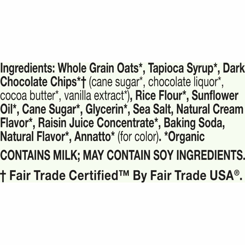 Organic Chocolate Chip Chewy Granola Bars 10 Bars - Image 9