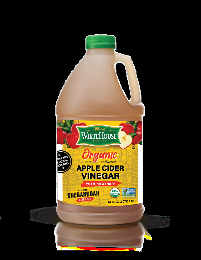 Whitehouse Organic, Raw Unfiltered, Apple Cider Vinegar with Mother, 128 Fl. Oz (1 Gal) - Image 3