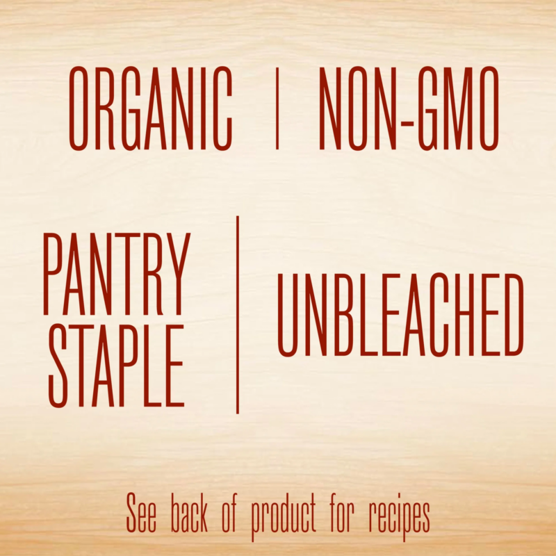 Unbleached Organic All Purpose Flour, 5 Lb Bag - Image 4
