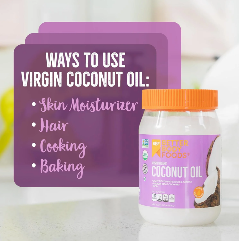 Virgin Organic Coconut Oil, 28.0 Fl Oz - Image 4