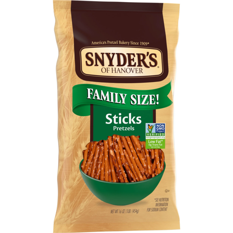 Pretzel Sticks, Family Size 16 Oz - Image 8