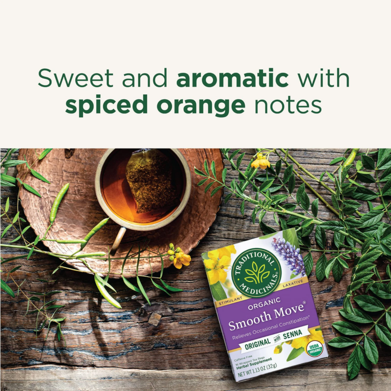 , Organic Smooth Move, Tea Bags, 16 Ct - Image 4