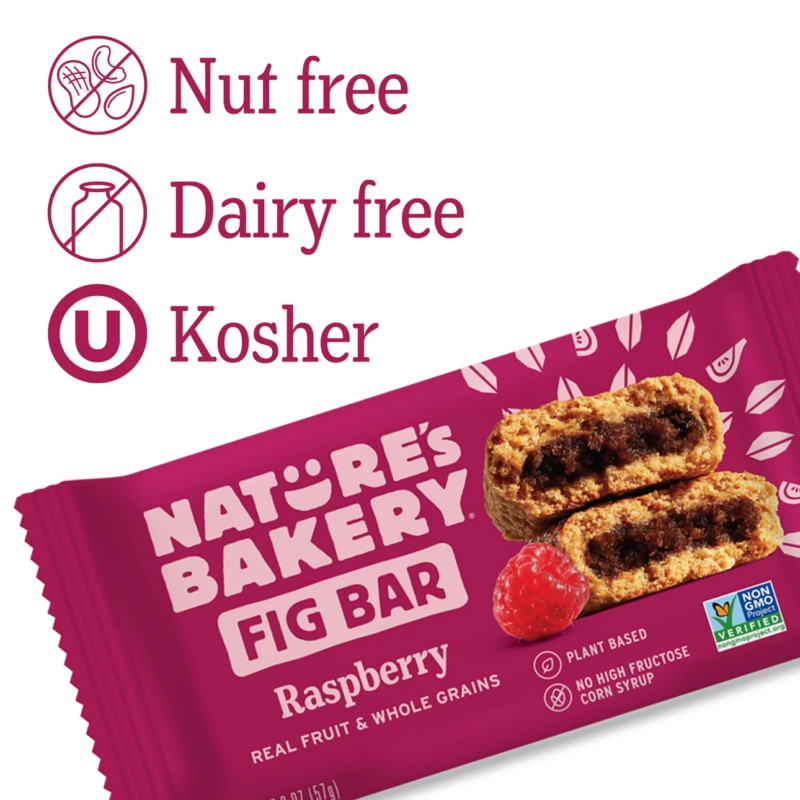 , Raspberry Fig Bars, 10 Twin Packs, 2 Oz Each - Image 9